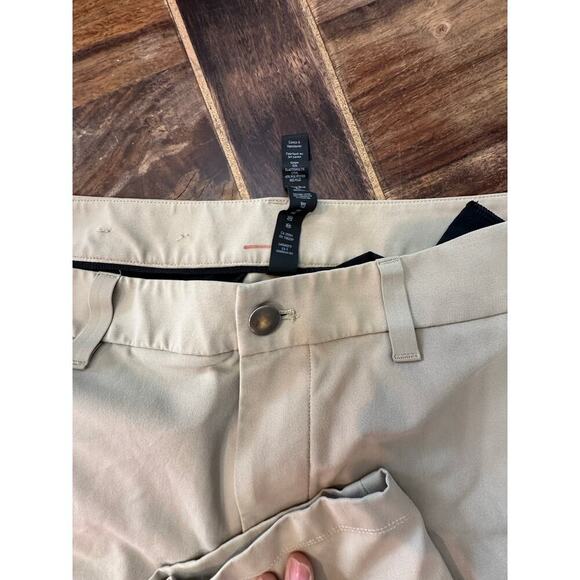 Lululemon Men's Cream Commission Chino Slim Pants Size 33 - Picture 2 of 9